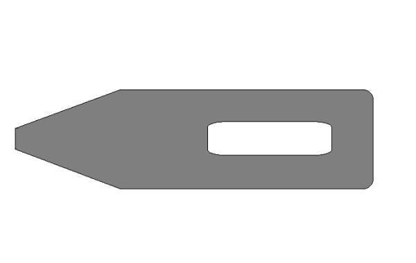 DEWULF - Scraper for pulley (≙ 7038488 ) to carrot harvester DEWULF - Scraper for pulley (≙ 7038488 ) to carrot harvester
