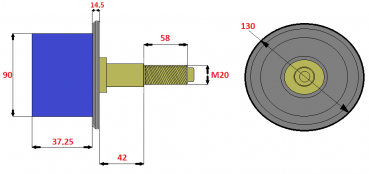 ASA-LIFT - Kragenrolle (≙ 7005-0154-1320)