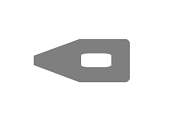 DEWULF - Abstreifer für Riemenscheibe (≙ 7031477A ) für Klemmbandroder / Möhrenroder
